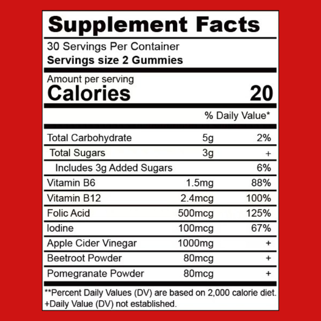 PURE - גומי חומץ תפוחים